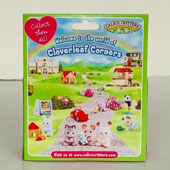 Calico Critters Sunnybrook Spaniel Twins w/baby bottle, pacifier New in Box - Picture 14 of 14